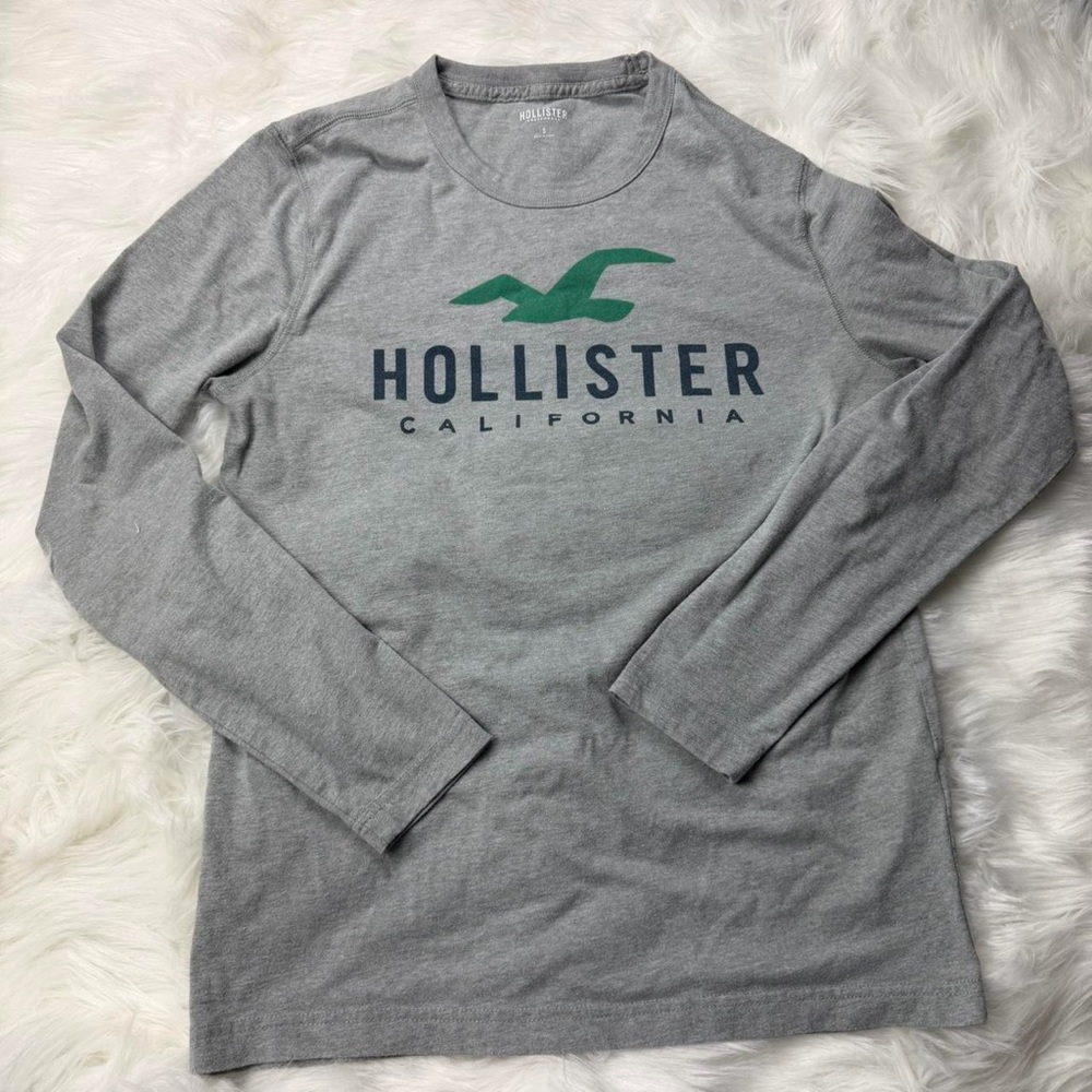 Y2K Hollister Gray Long Sleeve Tee